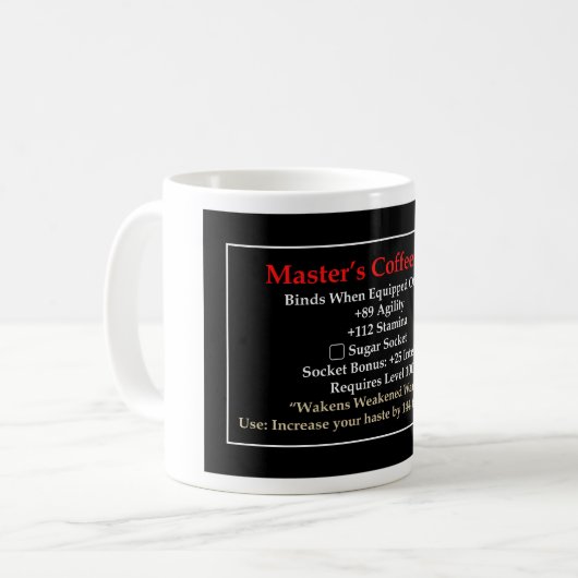 Die Tasse des Meisters (Vorderseite Links)