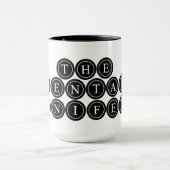 Die Tasse des Mental Manifest Coffee (Zentrum)