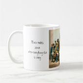 Die Tasse des Monkey Orchestra (Links)