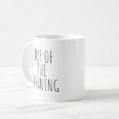 Die Tasse des Morgenkaffees (Vorderseite Links)