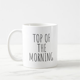Die Tasse des Morgenkaffees