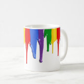Die Tasse des Paint Modern Art Kaffees (VorderseiteRechts)