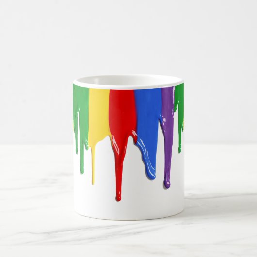 Die Tasse des Paint Modern Art Kaffees (Mittel)