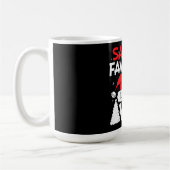 Die Tasse des personalisierten Weihnachtsmeisters (Links)