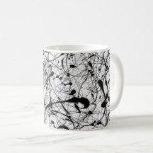 Die Tasse des Pollock - Nummer 4 - Art Tasse Serie