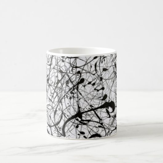Die Tasse des Pollock - Nummer 4 - Art Tasse Serie (Mittel)