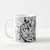 Die Tasse des Pollock - Nummer 4 - Art Tasse Serie (Links)