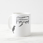 Die Tasse des Raven Nevermore (Vorderseite Links)