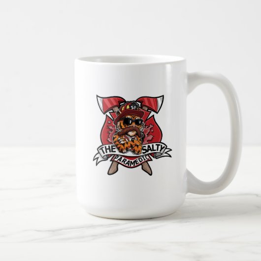 Die Tasse des Salty Tiger-Kaffees (Rechts)