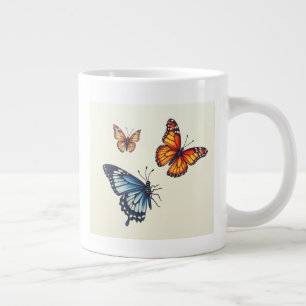 Die Tasse des Schmetterlings