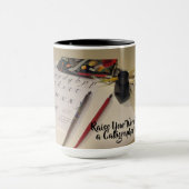 Die Tasse des Schreibkünstlers (Zentrum)