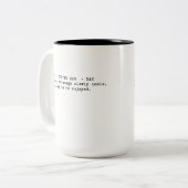 Die Tasse des Screenwriters (Vorderseite Links)