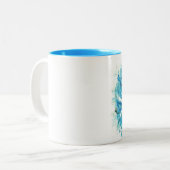 Die Tasse des Skiers (Vorderseite Links)