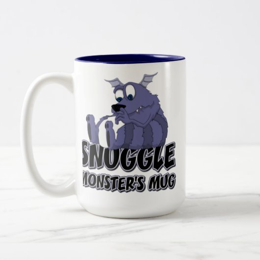 Die Tasse des Snuggle-Monsters (Links)