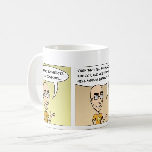 Die Tasse des Software-Architekten (Vorderseite Links)