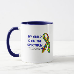 Die Tasse des Spektrums (helle Farben)