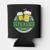 Die Tasse des St. Patrick's Day Biers Dosenkühler (Rückseite)