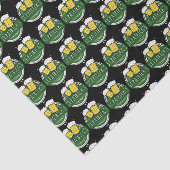 Die Tasse des St. Patrick's Day Biers Seidenpapier (Ausschnitt)