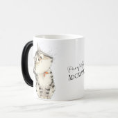 Die Tasse des süßen Cats (Vorderseite Links)