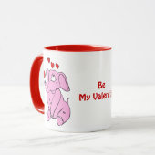 Die Tasse des süßen Valentines (Vorderseite Links)