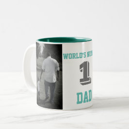Die Tasse des Vatertages zum ersten Vater der Welt