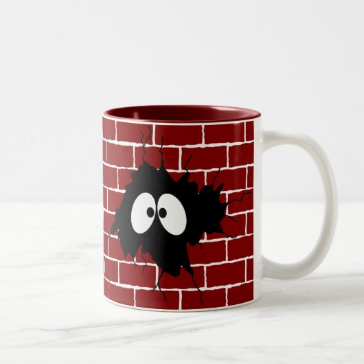 Die Tasse des Wall-Kaffees (Rechts)