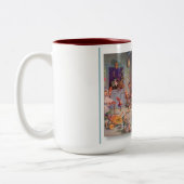 Die Tasse des Weihnachtswerkstätten (Links)