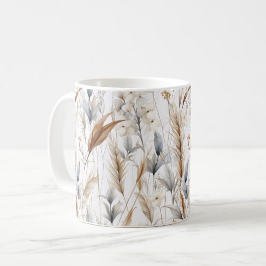 Die Tasse des Wheatfield-Kaffees (Vorderseite Links)