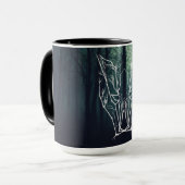 Die Tasse des Wolfskaffees (Vorderseite Links)