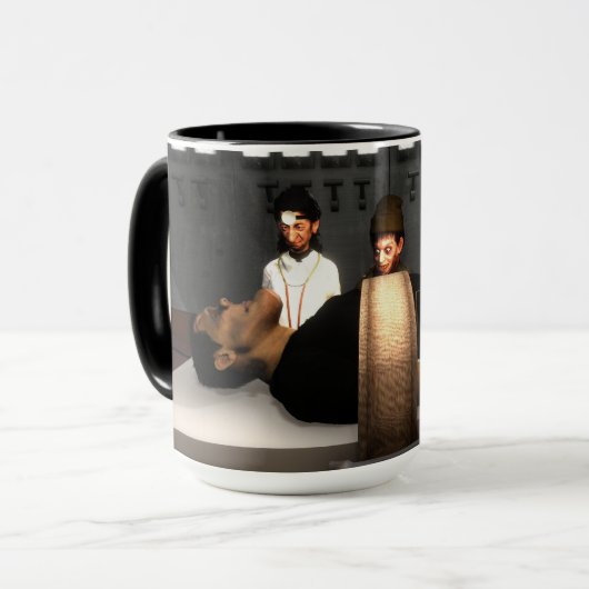 Die Tasse Doktor, Monster und Fritz (Vorderseite Links)