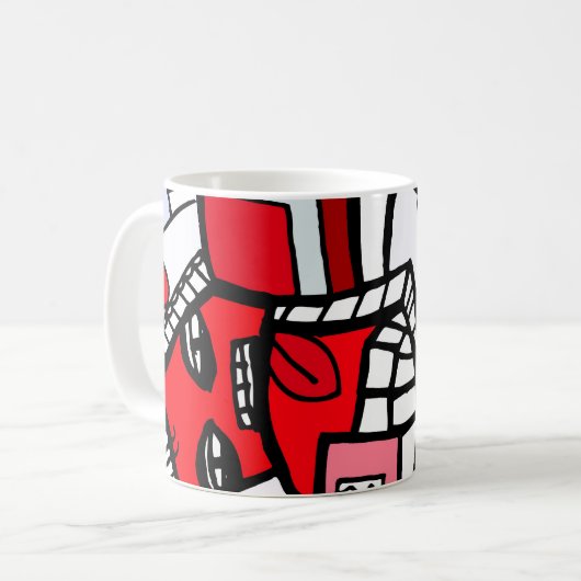 die Tasse eines Baristas (Vorderseite Links)