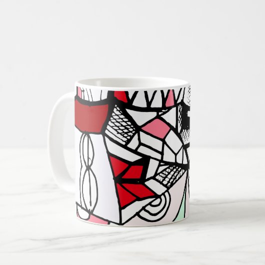 die Tasse eines Baristas (Vorderseite Links)