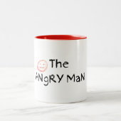 Die Tasse für das Angry-Man-Logo (Mittel)