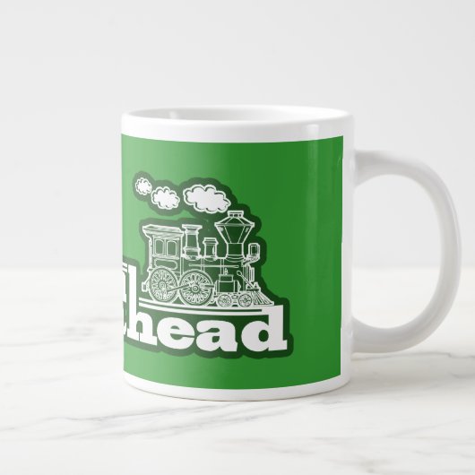 Die Tasse für den Jumbo-Spezialkurs mit Volldampf (Rechts)