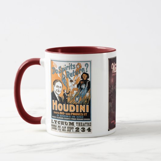 Die Tasse Harrys Houdini (Links)