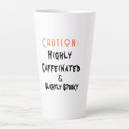 Die Tasse ist etwas gespitzt (Vorderseite)