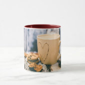 Die Tasse, kombiniert, 11oz, marroon, fertigen Tasse (Zentrum)