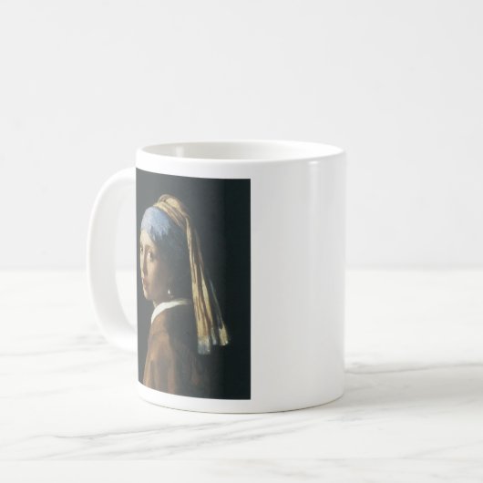 Die Tasse Künstlers Johannes Vermeer (Vorderseite Links)