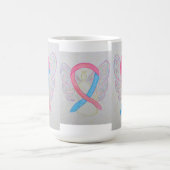Die Tasse "Rosa und Blau des Bewusstseins" (Mittel)