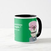 Die Tasse Sigmund Freud 11oz (VorderseiteRechts)