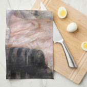 Die Tasse Tee durch Mary Cassatt Handtuch (Viertel Falte)