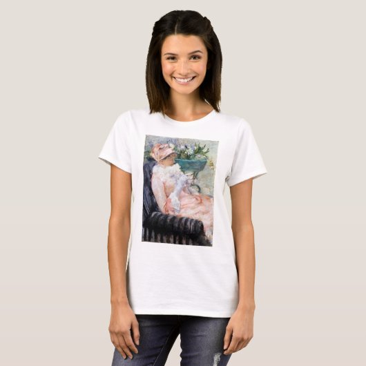 Die Tasse Tee, Mary Cassatt T-Shirt (Vorne ganz)