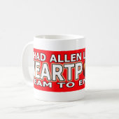 Die Tasse Tschads Allen Lazzari HEARTPOWER (Vorderseite Links)