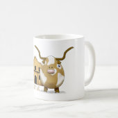 Die Tasse von Alamo und Longhorn (VorderseiteRechts)