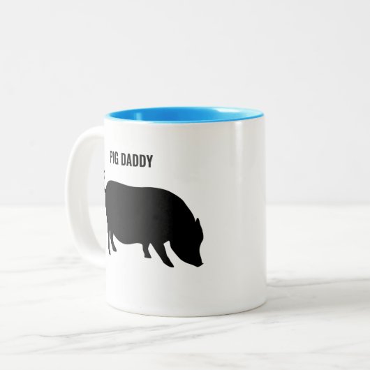 Die Tasse von Pig Daddy. (Vorderseite Links)