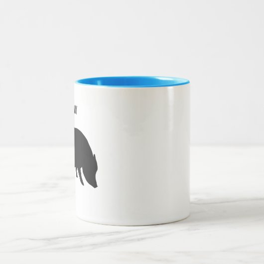 Die Tasse von Pig Daddy. (Mittel)