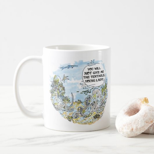 Die Tasse von Tentacle (Mit Donut)