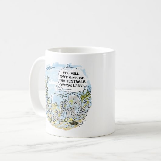 Die Tasse von Tentacle (Vorderseite Links)