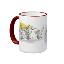 Die Tasse von Weihnachtskäse