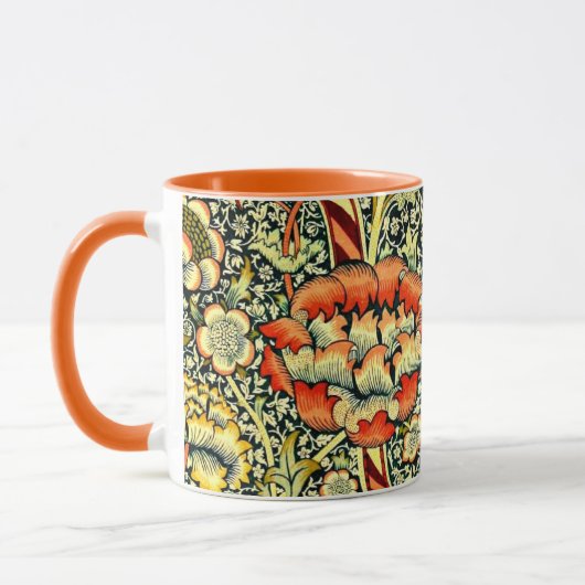 Die Tasse William Morris (Links)
